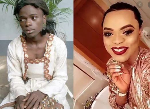 "My ex broke up with me cos he said I'm stupid" - Bobrisky cries out